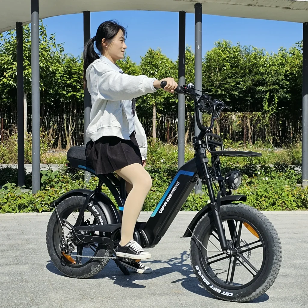 Ouxi Q8 2.0 E-bike nu inclusief gratis voorrekje - voetsteuntjes - bekerhouder en alarm!