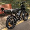 X80 PRO 2026 Edition  fatbike inclusief gratis achterzitje en voetsteuntjes en tas en voorrekje met Slim alarmsysteem en geïntegreerde GPS-tracking