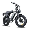 OUXI V8 5.0 2025 Edition fatbike inclusief gratis alarm , achterzitje en voetsteuntjes en tas en pomp