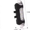 Led Fietslamp voorlicht Achterlicht oplaadbaar
