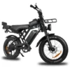 X80 PRO 2026 Edition  fatbike inclusief gratis achterzitje en voetsteuntjes en tas en voorrekje met Slim alarmsysteem en geïntegreerde GPS-tracking
