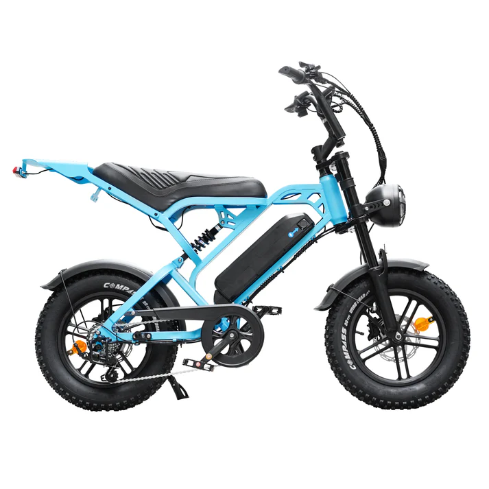 V20 Pro mini Fatbike nu Inclusief Gratis Voetsteuntjes, Tas En Pomp