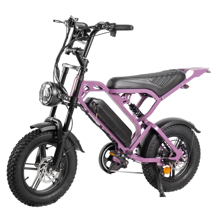 V20 Pro mini Fatbike nu Inclusief Gratis Voetsteuntjes, Tas En Pomp