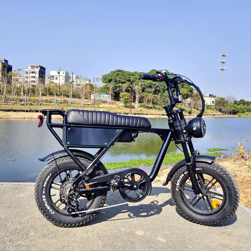 Ouxi C63 Fatbike inc alarm en voetsteuntjes