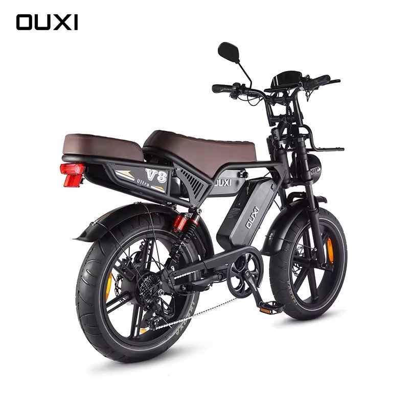 Ouxi V8 Ultra Max 2026 Edition - Dubbele Accu + Gratis Tas, Achterzitje, Voorrekje, Voetsteuntjes & Alarm!