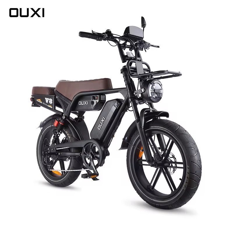 Ouxi V8 Ultra Max 2026 Edition - Dubbele Accu + Gratis Tas, Achterzitje, Voorrekje, Voetsteuntjes & Alarm!