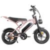 V20 Pro mini Fatbike nu Inclusief Gratis Voetsteuntjes, Tas En Pomp