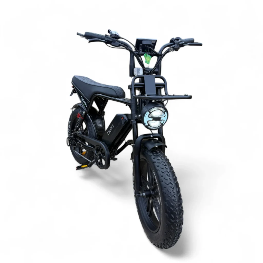 OUXI C80 PRO 2026 Edition E-bike, fatbike inclusief gratis alarm , Voorrekje, voetsteuntjes, tas en pomp