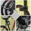 Tonyon fiets en E-step cijferslot 6X90 cm kettingslot