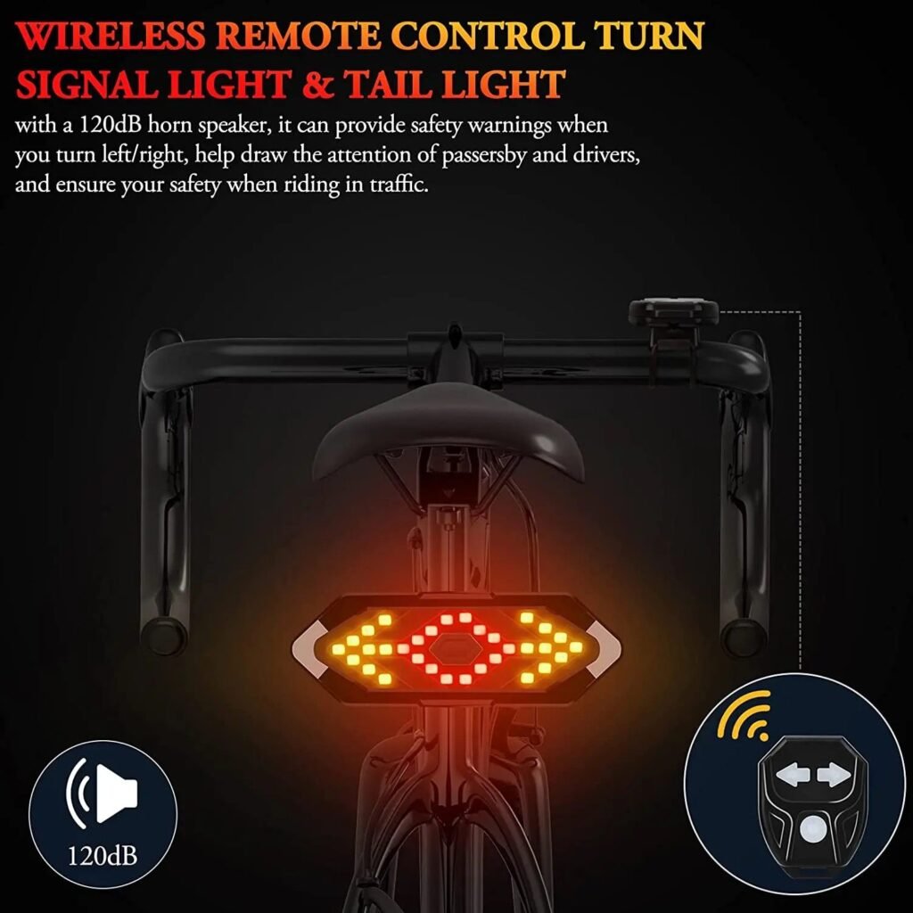 Fiets richtingaanwijzer - knipperlichting- usb oplaadbaar