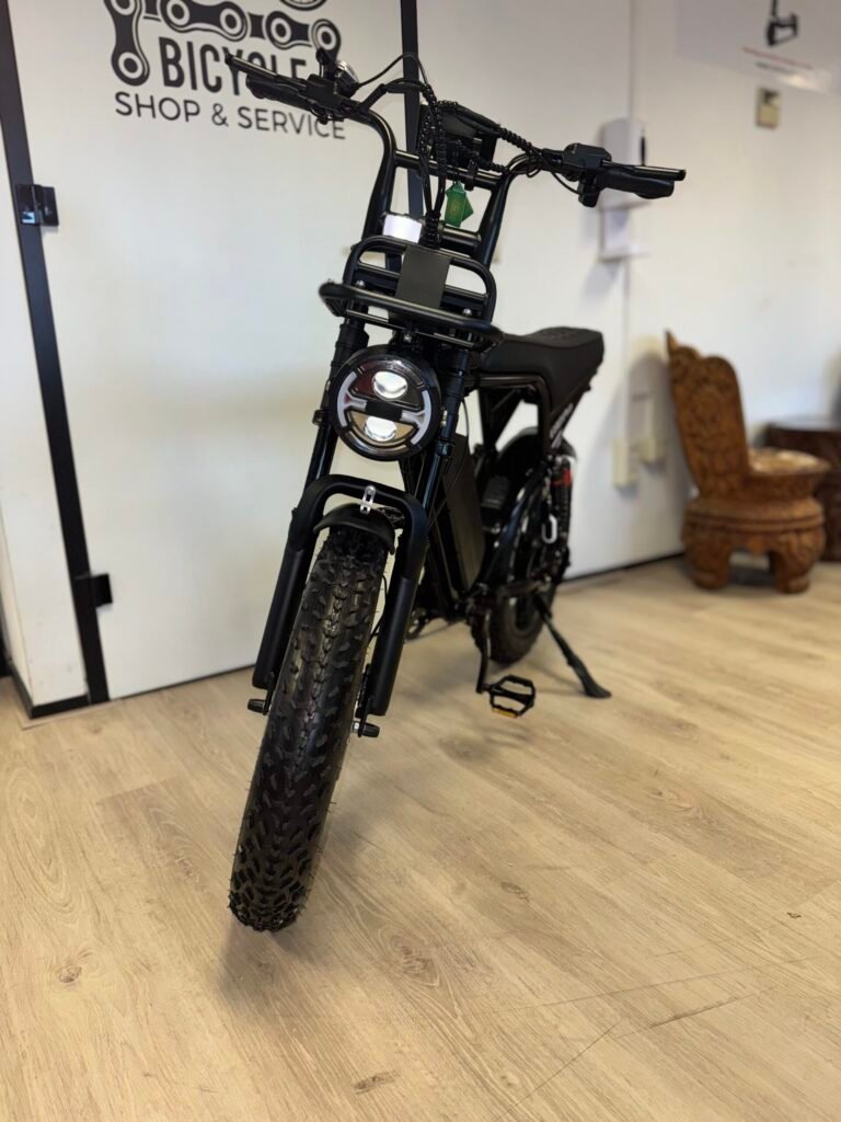 OUXI C80 PRO 2026 Edition E-bike, fatbike inclusief gratis alarm , Voorrekje, voetsteuntjes, tas en pomp