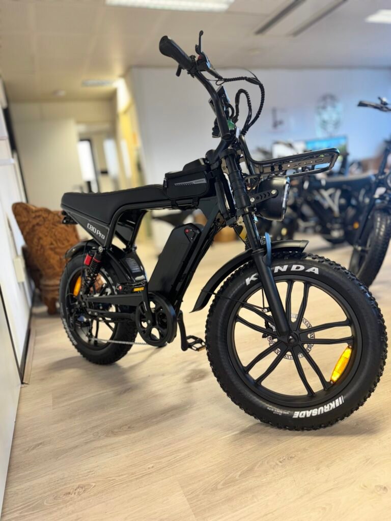 OUXI C80 PRO 2026 Edition E-bike, fatbike inclusief gratis alarm , Voorrekje, voetsteuntjes, tas en pomp