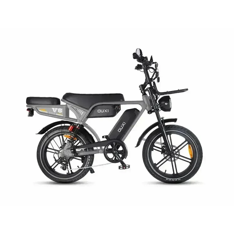 Ouxi V8 Ultra Max 2026 Edition - Dubbele Accu + Gratis Tas, Achterzitje, Voorrekje, Voetsteuntjes & Alarm!