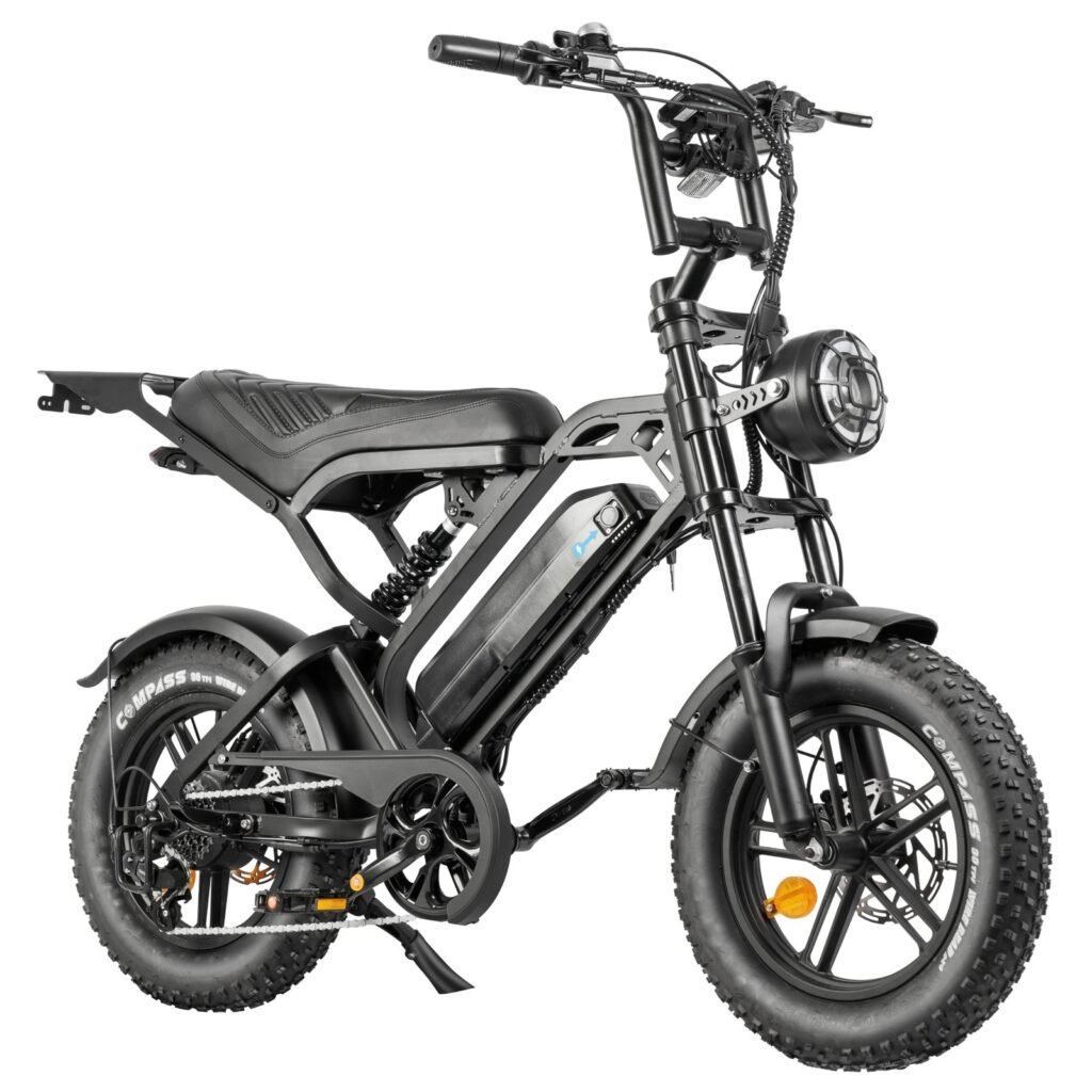 V20 Pro mini Fatbike nu Inclusief Gratis Voetsteuntjes, Tas En Pomp