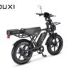 Ouxi H9 6.0 Fatbike - Gratis Alarmsysteem, Voorrekje, Voetsteuntjes & Grotere Vernieuwde Display