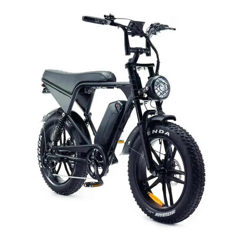 OUXI V8 Pro Fatbike - 24 Inch Banden, Groot Vernieuwd Scherm met NFC