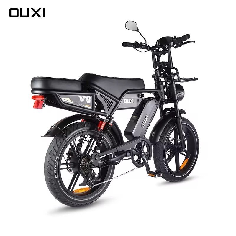 Ouxi V8 Ultra Max 2026 Edition - Dubbele Accu + Gratis Tas, Achterzitje, Voorrekje, Voetsteuntjes & Alarm!