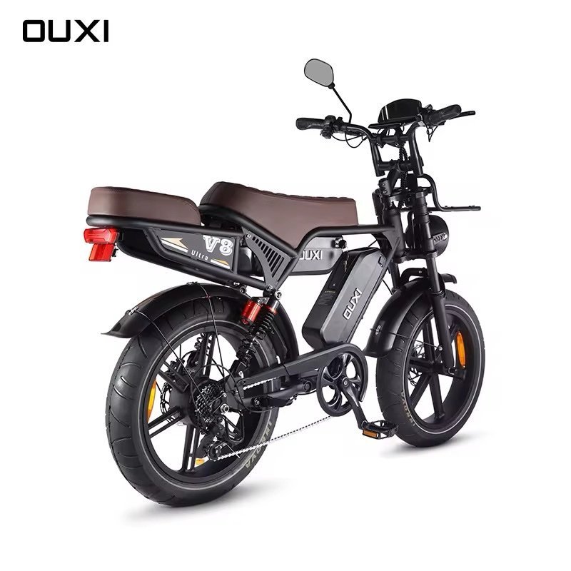 Ouxi V8 Ultra Max 2026 Edition - Dubbele Accu + Gratis Tas, Achterzitje, Voorrekje, Voetsteuntjes & Alarm!
