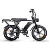 Ouxi V8 3.0 E-bike inclusief gratis alarm, achterzitje en voetsteuntjes