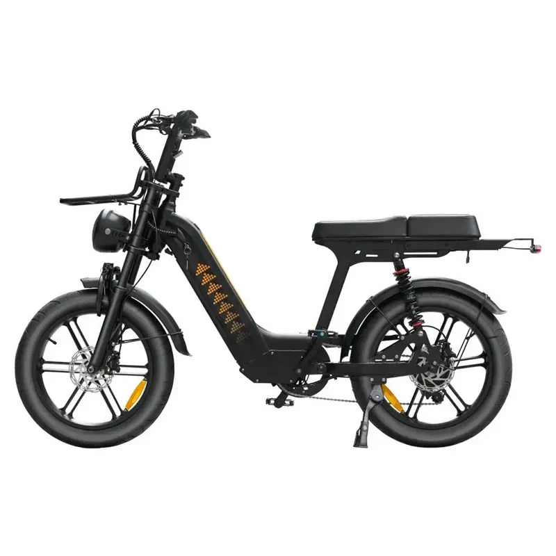 D50 Dames Bike - Inclusief Alarm, Voetsteuntjes, Wielslot & Gashendel tot 6 km/u