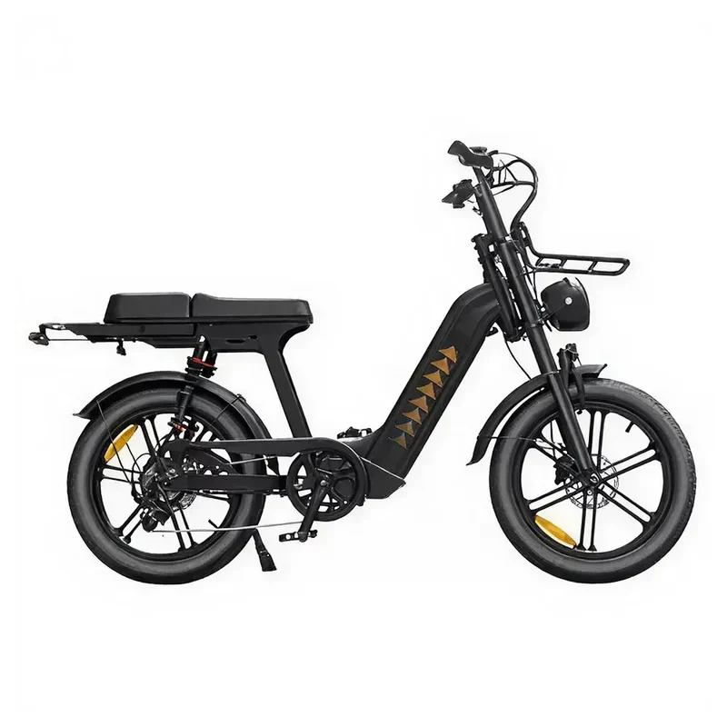 D50 Dames Bike - Inclusief Alarm, Voetsteuntjes, Wielslot & Gashendel tot 6 km/u