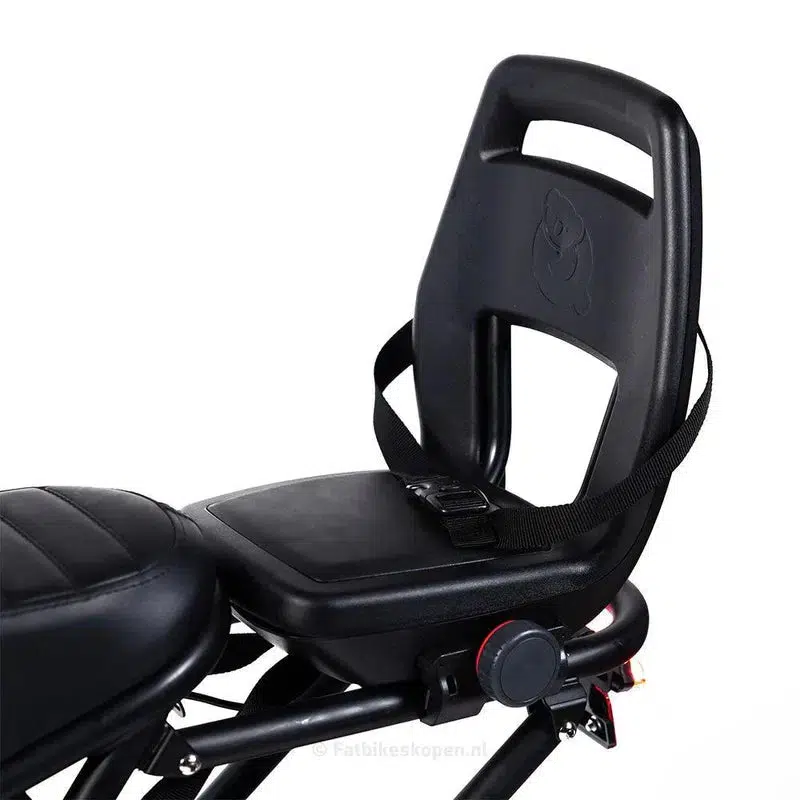 Ouxi V8 Max Family Bike 2026 Special Edition - Dubbele Accu, Inclusief Voor- en Achter Kinderzitje & Windscherm