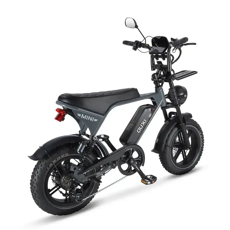 Ouxi V8 Ultra Mini 2026 Edition - Inclusief Alarm, Voetsteuntjes, Groot Scherm & Gashendel tot 6 km/u
