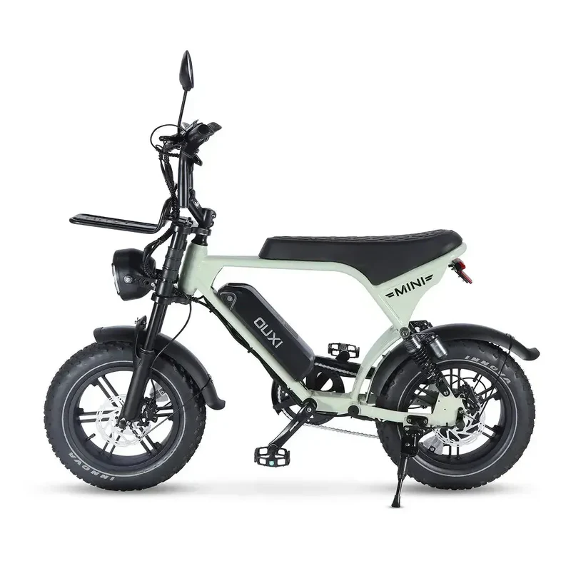 Ouxi V8 Ultra Mini 2026 Edition - Inclusief Alarm, Voetsteuntjes, Groot Scherm & Gashendel tot 6 km/u