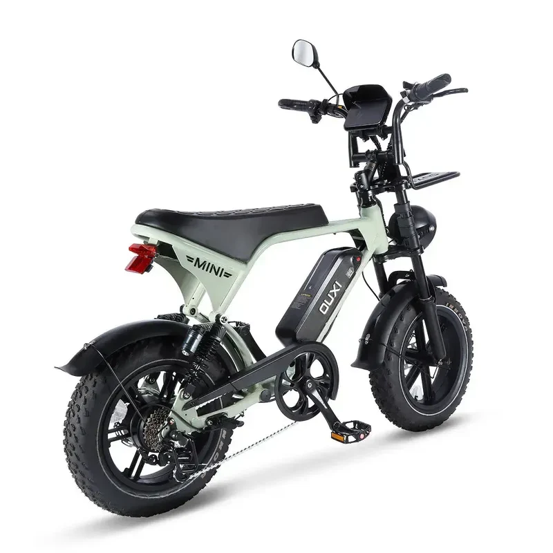 Ouxi V8 Ultra Mini 2026 Edition - Inclusief Alarm, Voetsteuntjes, Groot Scherm & Gashendel tot 6 km/u