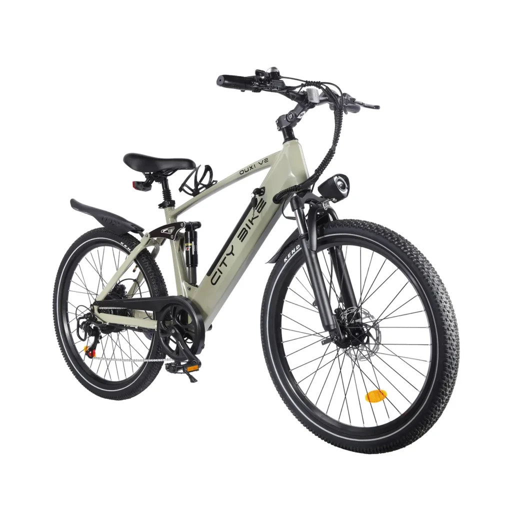 V2 City Bike 2026 Edition - Inclusief Alarm & Legale Gashendel